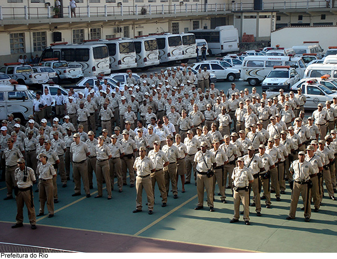 Guarda Municipal do Rio.Foto: Prefeitura