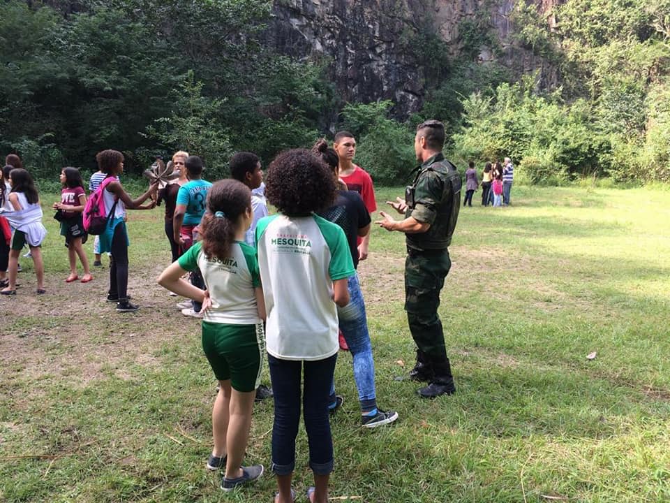 Visita de turma em Parque Ecológico. Foto: Divulgação