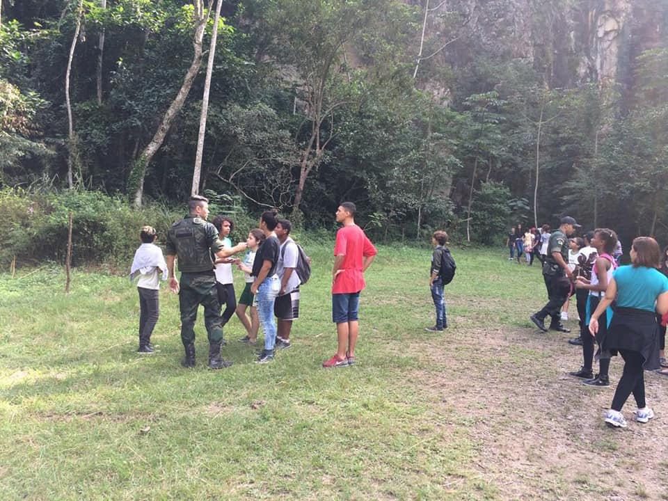 Visita de turma em Parque Ecológico. Foto: Divulgação