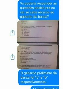 Troca de mensagens no Facebook. Foto: Reprodução de Internet