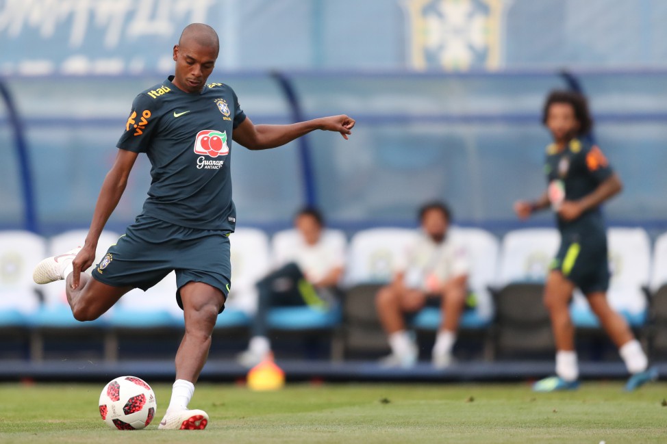 Fernandinho. Foto: Lucas Figueiredo/CBF