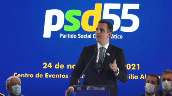 PSD oficializa Rodrigo Pacheco para presidente em 2022