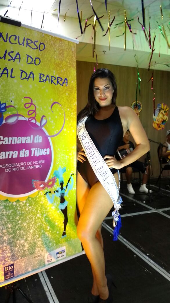 Daniela Magalhães é a nova musa do Carnaval da Barra da Tijuca