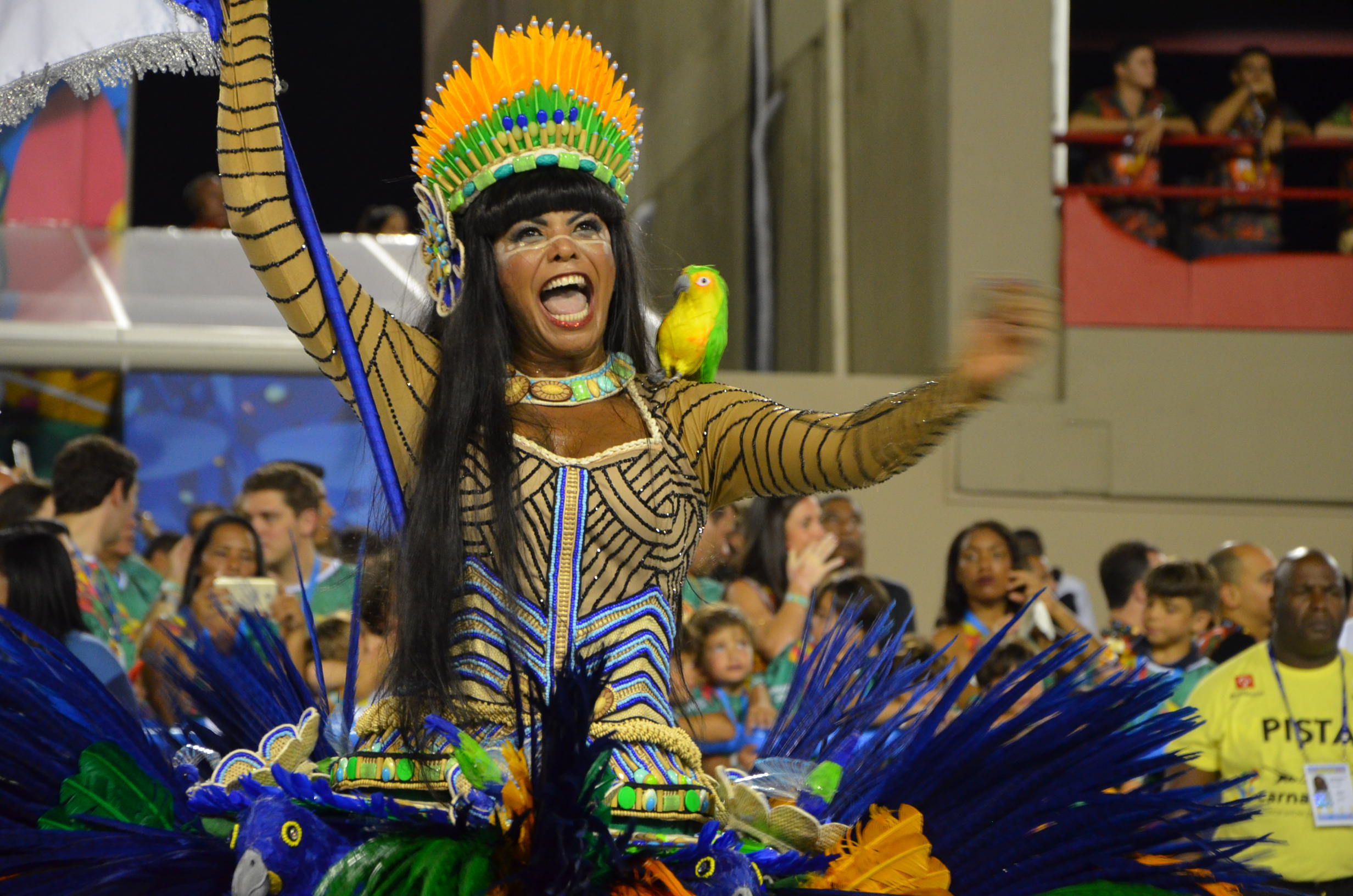 Selminha Sorriso irradiou simpatia na festa do Prêmio SRzd Carnaval 2017