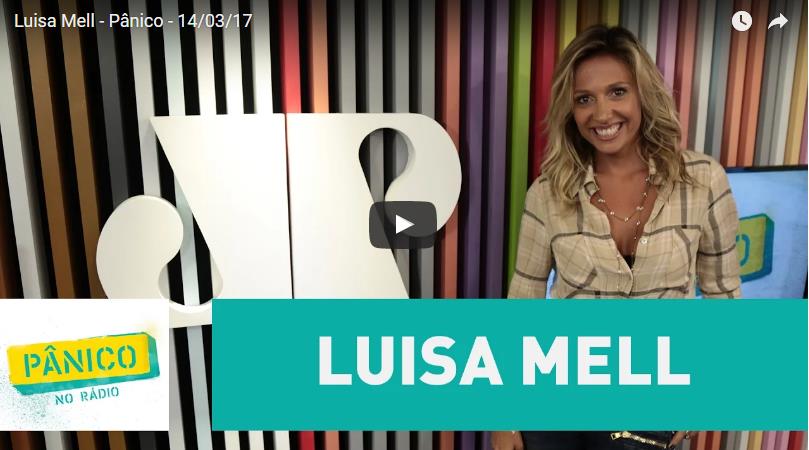 Luisa Mell diz que "vacas têm melhores amigas"; veja o vídeo do Pânico