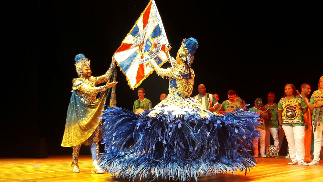 Fotos: Casal da União da Ilha esbanja alegria e elegância no Prêmio SRzd Carnaval