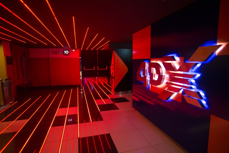 Rede UCI inaugura sala 4DX no Rio