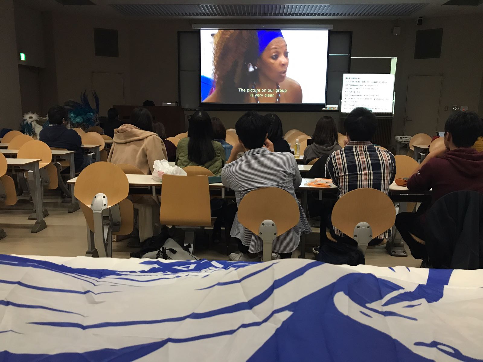 Consulado da Portela no Japão exibe documentário para universitários japoneses