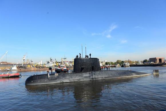 TV argentina divulga última mensagem enviada por submarino desaparecido