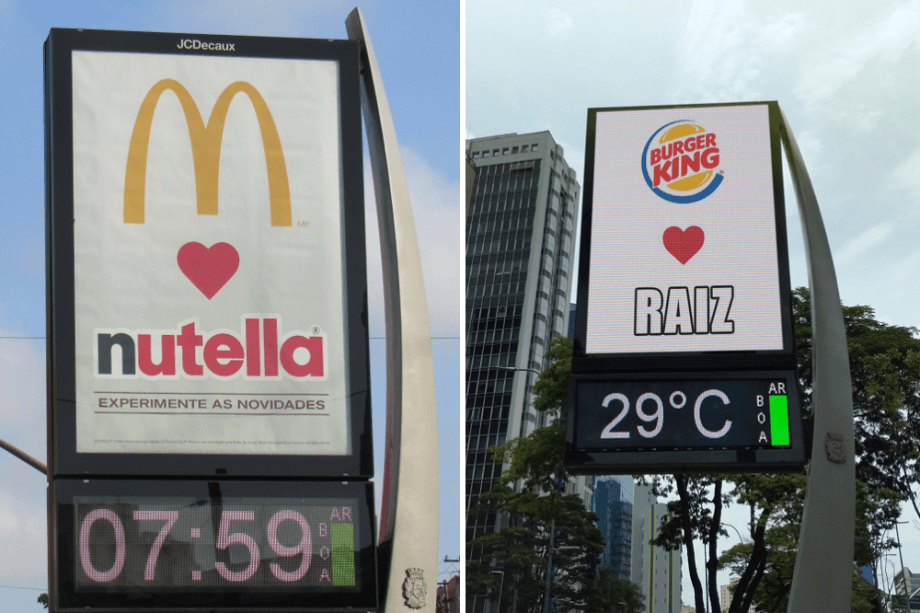 Burger King faz piada sobre parceria entre McDonald’s e Nutella