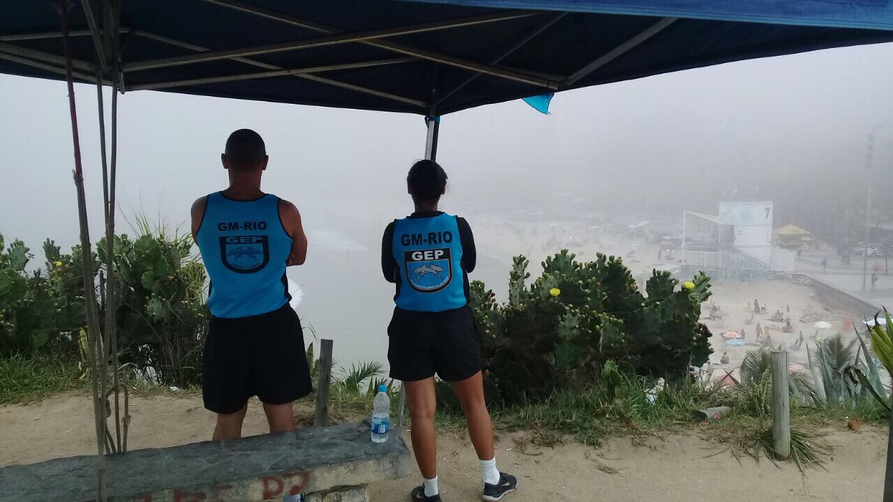 Operação Verão: Guarda Municipal prende banhista nu em Copacabana