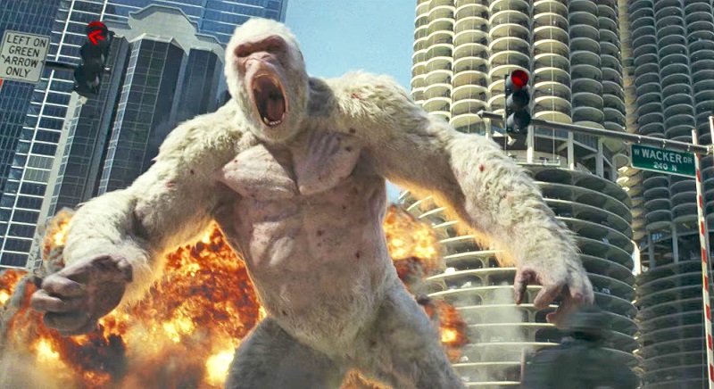 ‘Rampage’ brinca com as ficções científicas dos anos 50