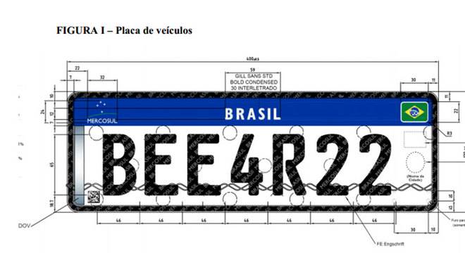 Justiça suspende adoção de novas placas de identificação para automóveis