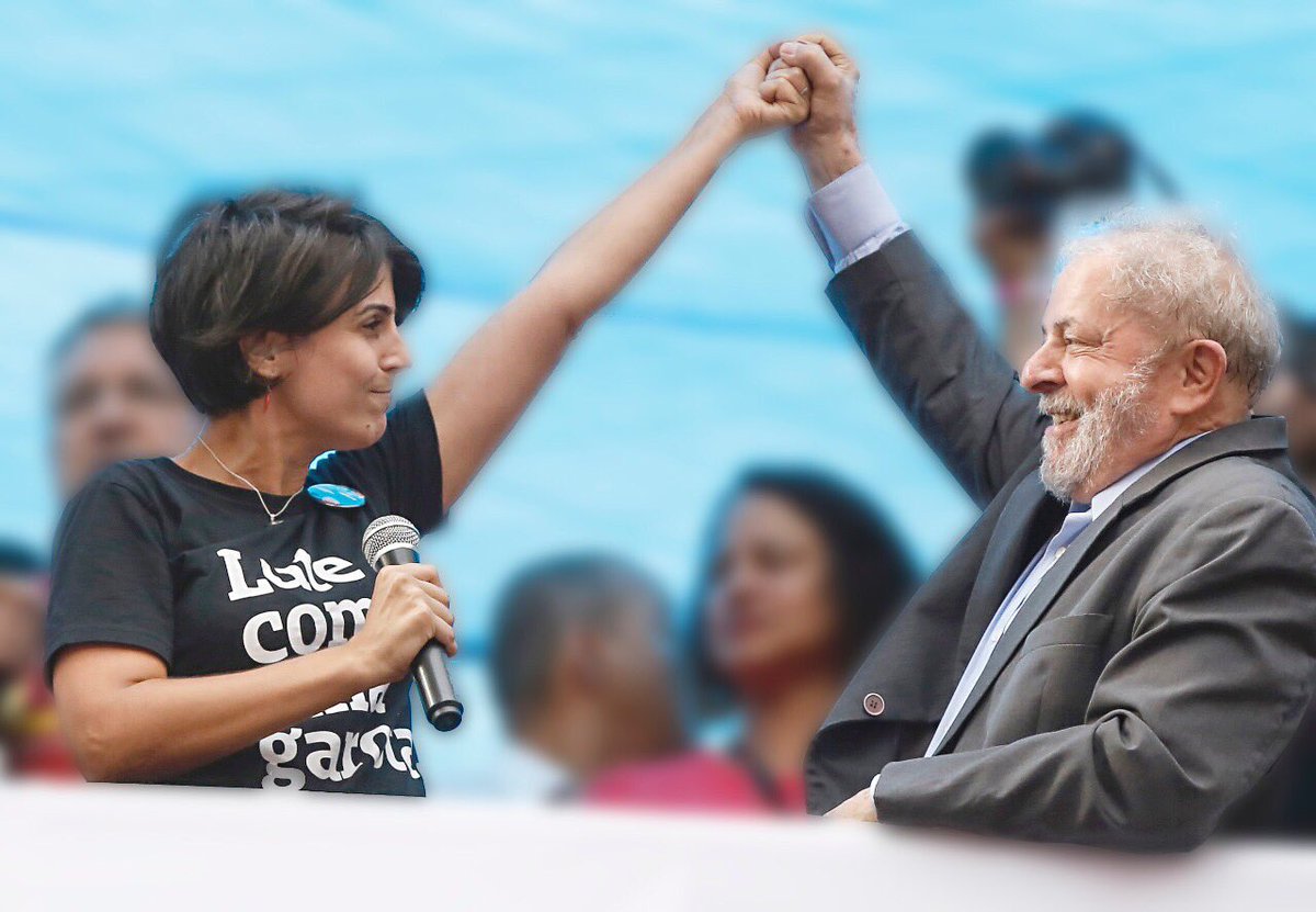 Manuela ainda pode ser vice de Lula em aliança entre PT e PCdoB