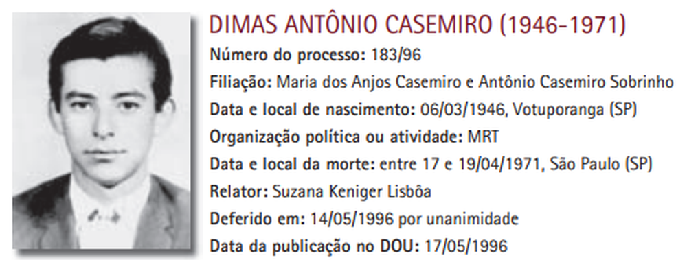 Morto durante a ditadura: ao som de Chico Buarque, restos mortais de militante são enterrados em SP