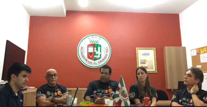 Live SRzd na Grande Rio: assista à entrevista com Renato Lage, casal Bejani e Thiago Monteiro