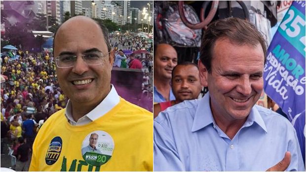 Candidato ao Governo do Rio, Witzel ameaça dar ‘voz de prisão’ a Eduardo Paes