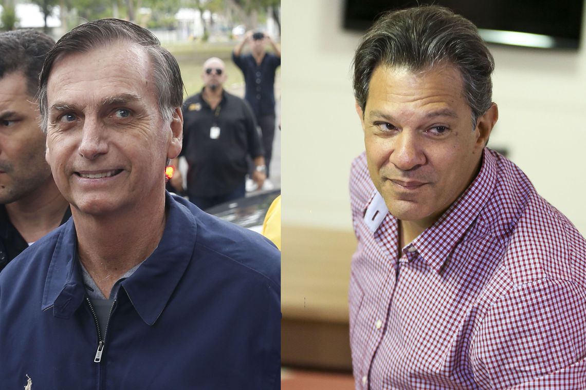 Bolsonaro é visto como candidato da elite; Haddad, dos pobres, aponta Ibope