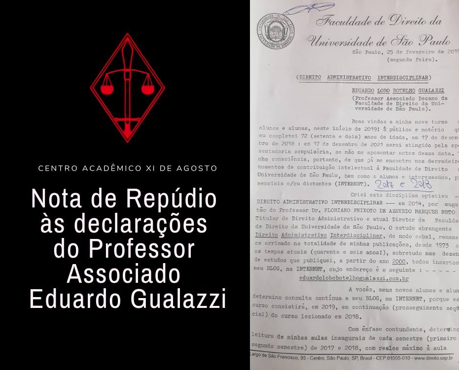 Professor de Direito da USP elogia ditadura, ataca casais gays e minorias em aula; alunos protestam