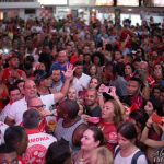 Festa marca retorno de Sidclei e Marcella como primeiro casal de mestre-sala e porta-bandeira do Salgueiro. Foto: Alex Nunes