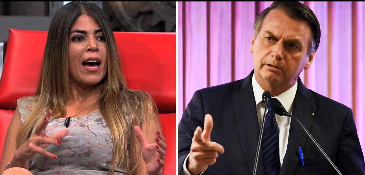 Bruna Surfistinha rebate Bolsonaro: deveria cuidar da moral da própria família