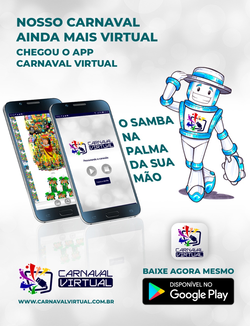 Carnaval Virtual segue inovando e lança App!