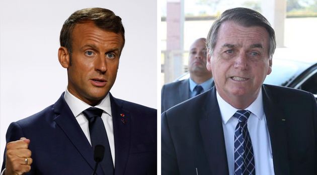 Vídeo mostra Macron dizendo que Bolsonaro não tem comportamento de presidente