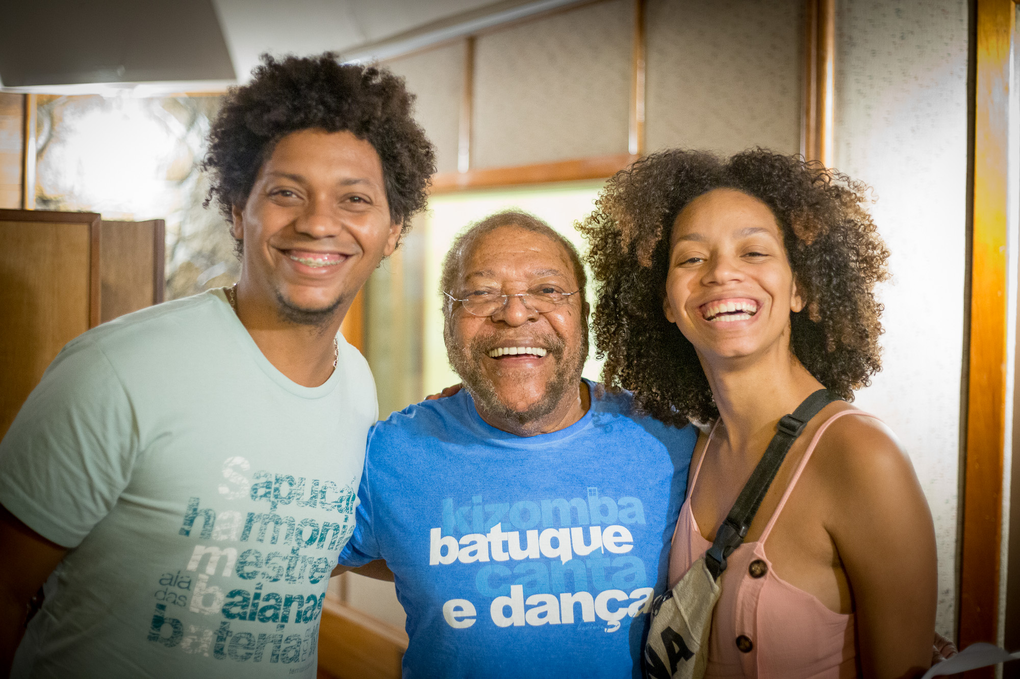 Netos de Martinho da Vila, Dandara e Raoni lançam música em parceria com avô