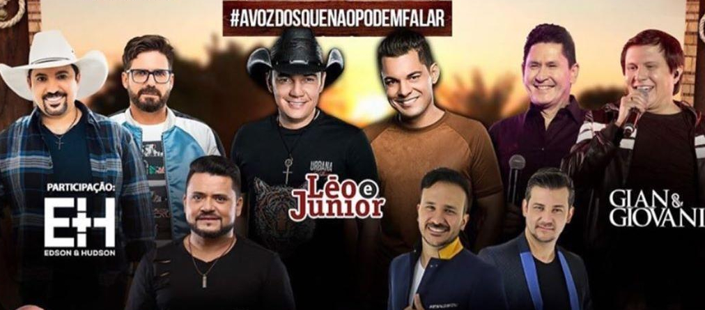 Edson e Hudson, Léo e Junior e Gian e Giovani participam de live para ajudar a causa animal