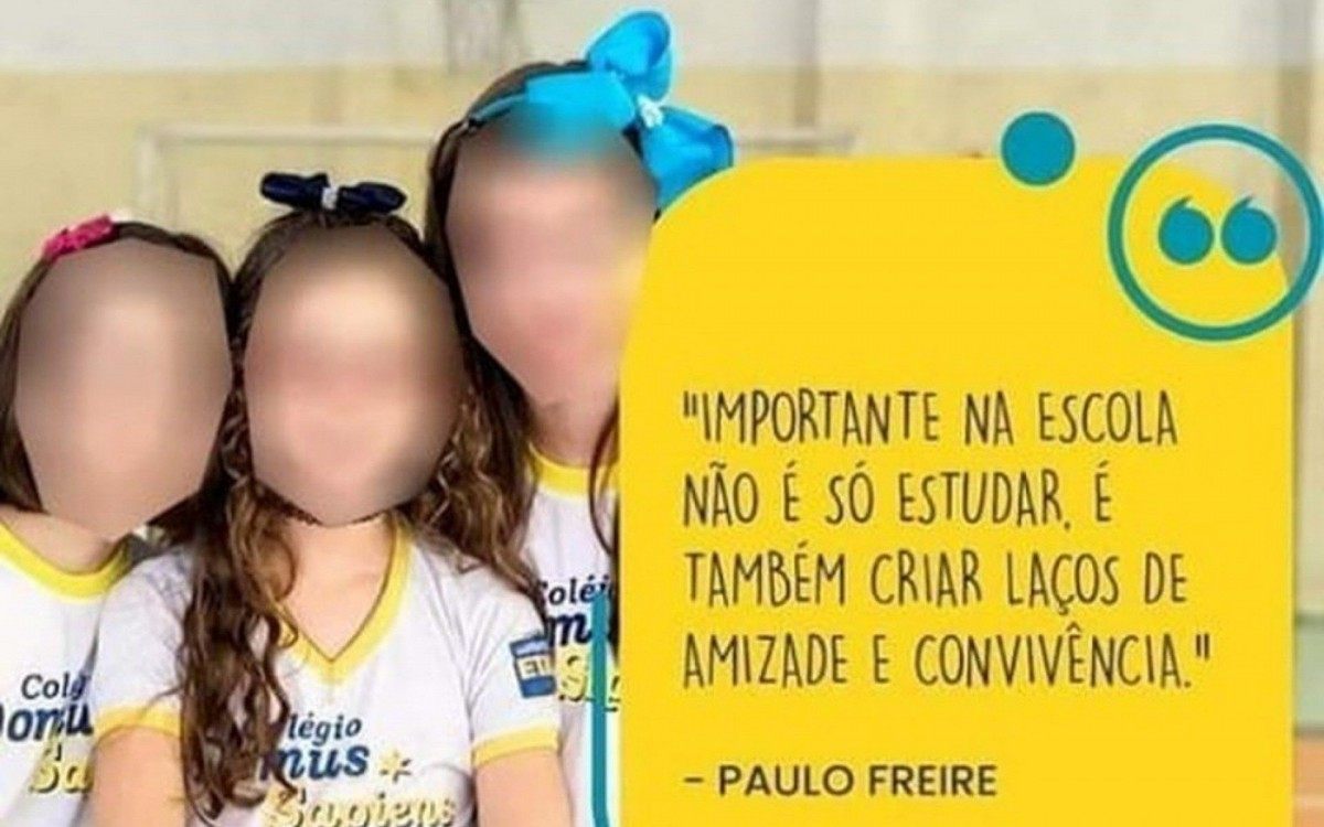 Menina negra é ocultada em publicação de escola e família registra denúncia por racismo