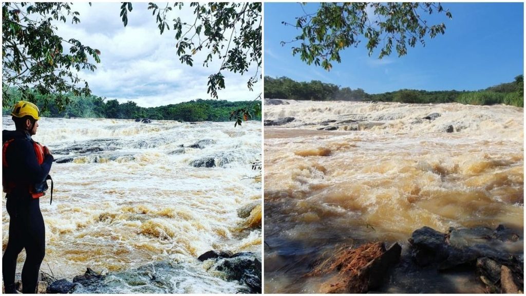 Rapaz desaparece após tentar fazer selfie e cair do alto de cachoeira