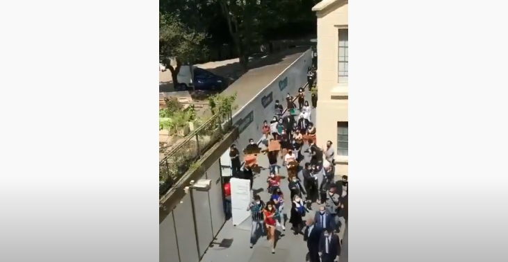 Vídeo: novo Ministro da Saúde é recebido com protesto na USP