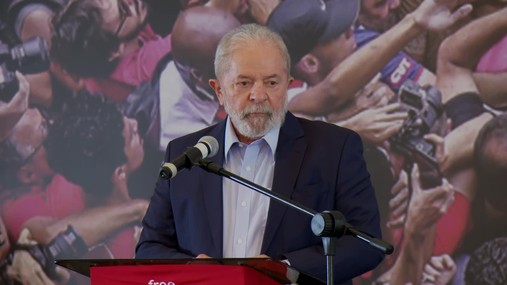 Pesquisa em SP mostra Lula na frente e Moro com o triplo dos votos de Ciro