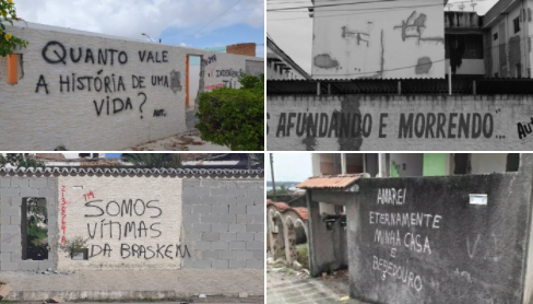 Lagoa avança sobre área de mina da Braskem em Maceió; veja