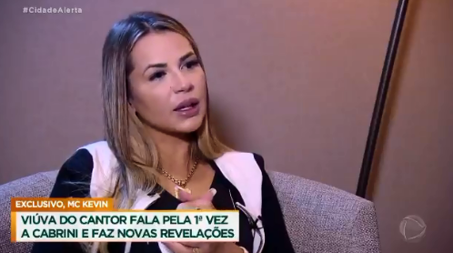 Deolane fala de traição em sua primeira entrevista depois da morte de MC Kevin