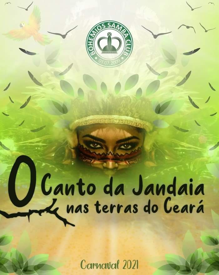 Bohêmios exaltará a brasilidade em Iracema, livro de José de Alencar