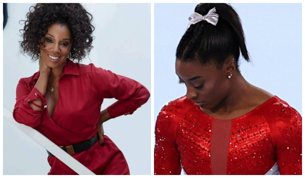 Adriana Lessa exalta Simone Biles e cita passagem na carreira: ‘É preciso coragem para parar tudo e cuidar de si’