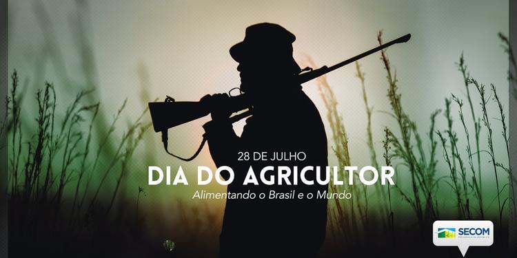 Dia do Agricultor: Governo faz homenagem com foto de homem armado no campo