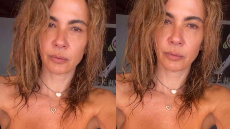 Luciana Gimenez causa nas redes sociais ao fazer topless durante férias em Ibiza