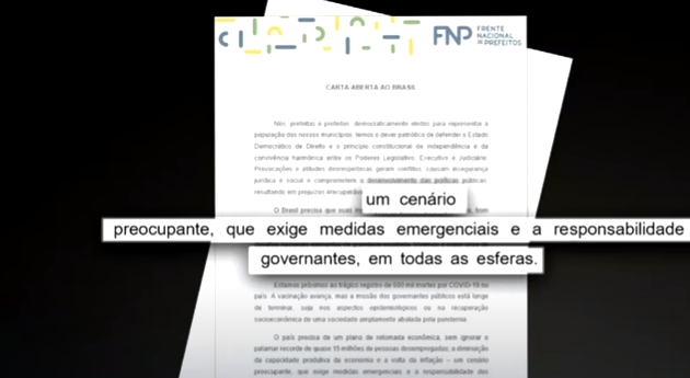 FNP divulga manifesto: ‘Nossas armas devem ser as boas ideias’