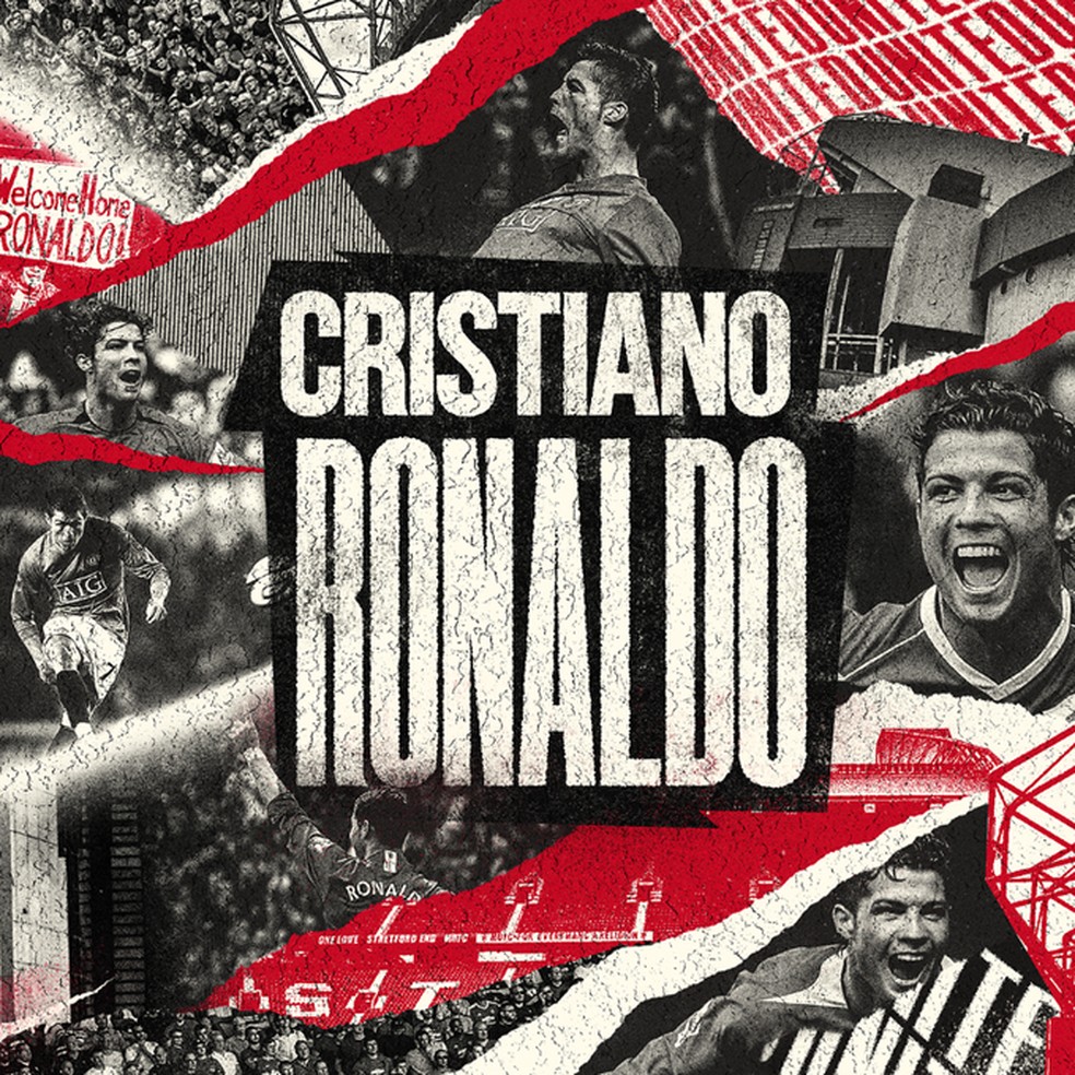 Cristiano Ronaldo é anunciado como jogador do Manchester United