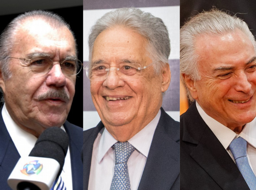 FHC, Temer e Sarney se encontram para tentar ‘terceira via’ em 2022