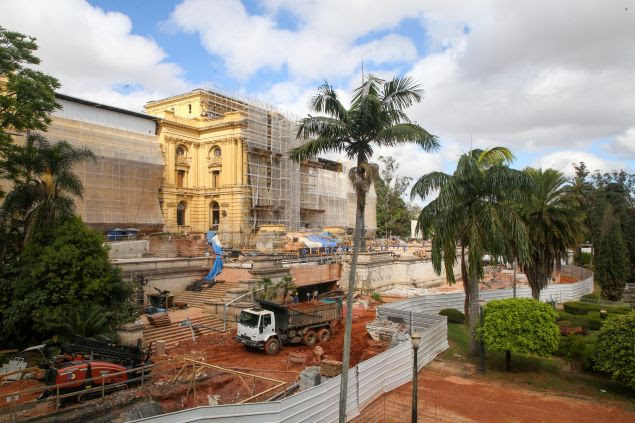 Com 70% das obras concluídas, abertura do Novo Museu do Ipiranga entra em contagem regressiva