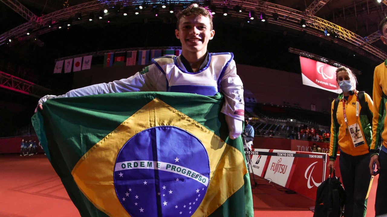 Nathan Torquato é 1ºcampeão de parataekwondo da história dos Jogos Paralímpicos