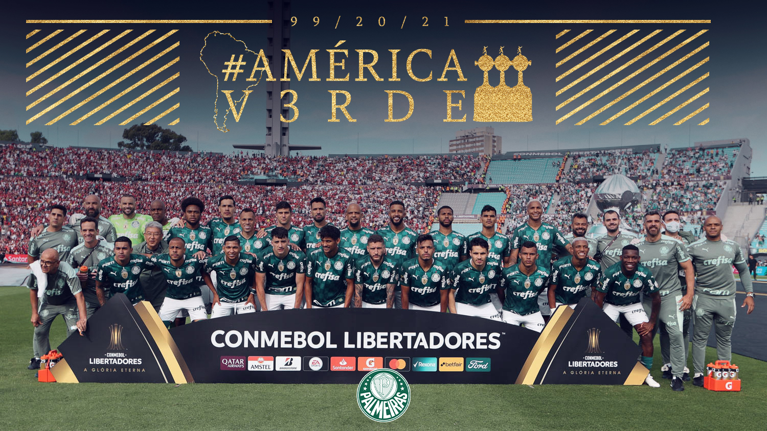 Palmeiras vence Flamengo é tricampeão da Taça Libertadores da América