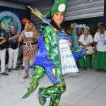 Unidos da Barra da Tijuca apresenta suas fantasias para o Carnaval 2022. Foto: Ângela Gastaldi