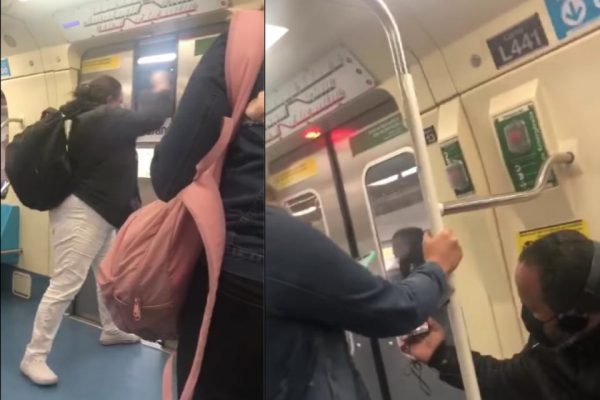 Mulher expulsa passageira sem máscara do metrô em São Paulo; assista