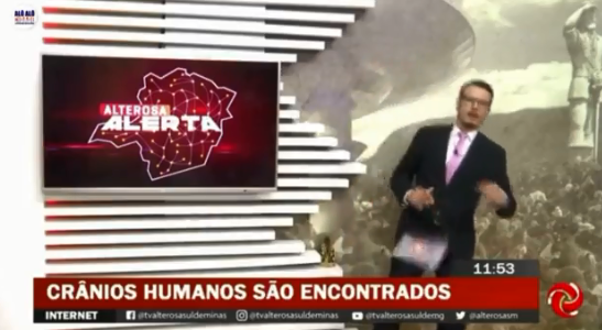 Vídeo: apresentador do SBT desmaia ao vivo durante jornal