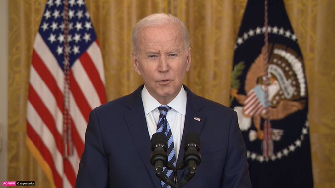 Joe Biden chama Vladimir Putin de ditador assassino e marginal