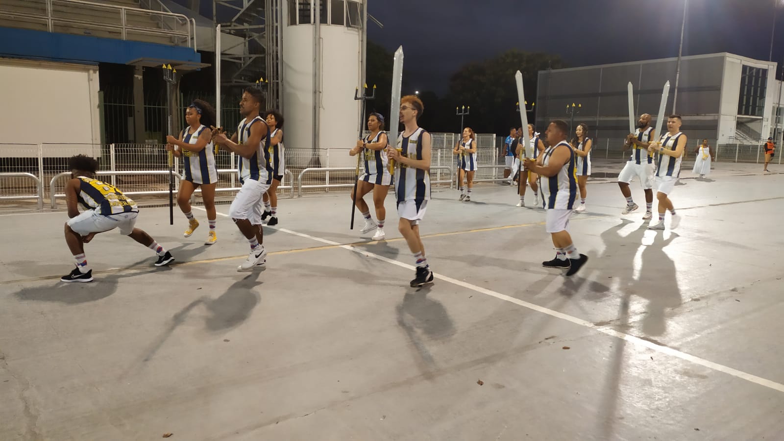 Vídeo: ensaio técnico geral no Anhembi da Imperador do Ipiranga